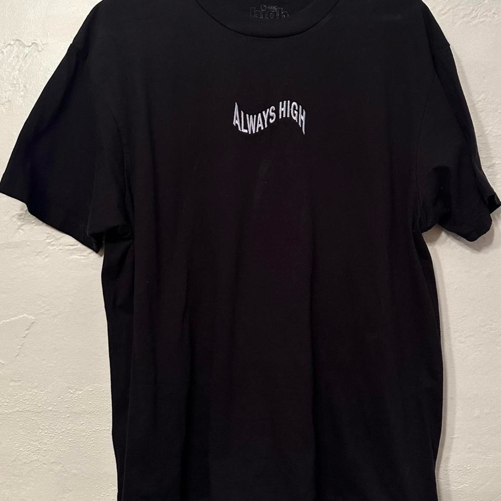 Always High Black T-shirt